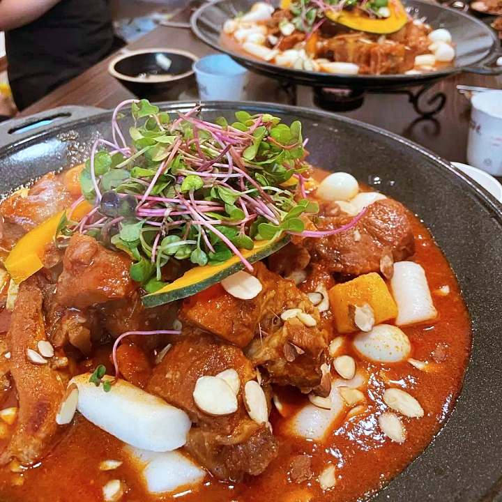 생방송오늘저녁 돌짜장 복권 로또 1등 당첨 황금손 주인장의 뜨거운 돌짬뽕 매운 갈비찜 부산 맛집 추천