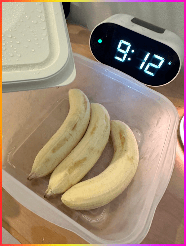 바나나 플라스틱 보관