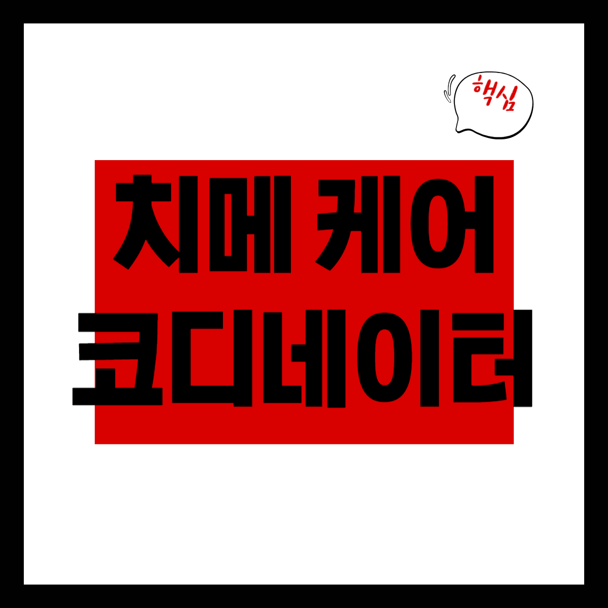 치매 케어 코디네이터