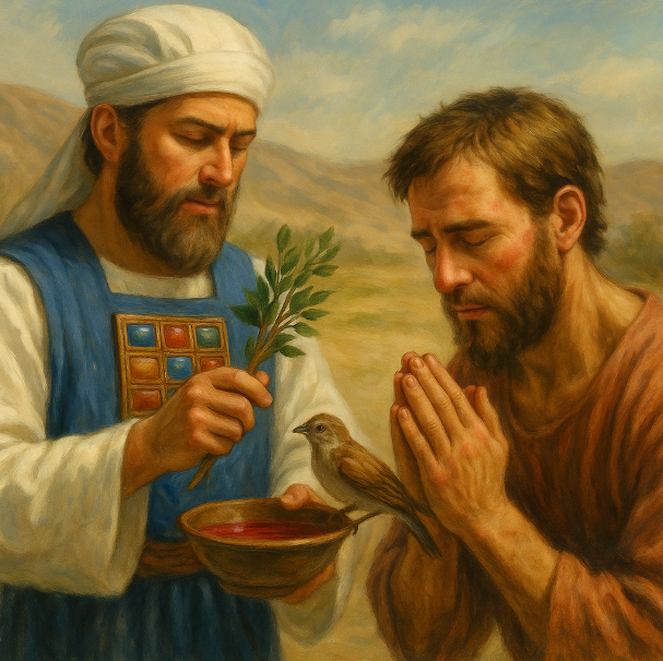 레위기 14장 - 나병 정결 예식과 회복의 절차