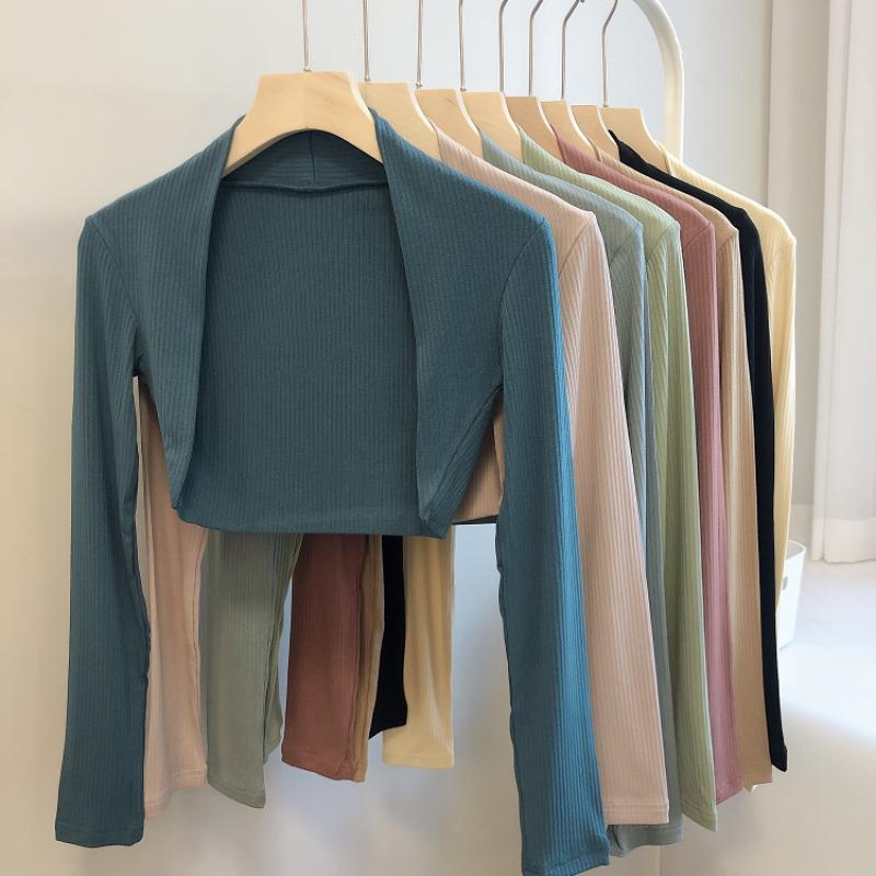 발레워머 슈러그 발레볼레로 커버업 발레복 상의 무용 연습복 발레카디건