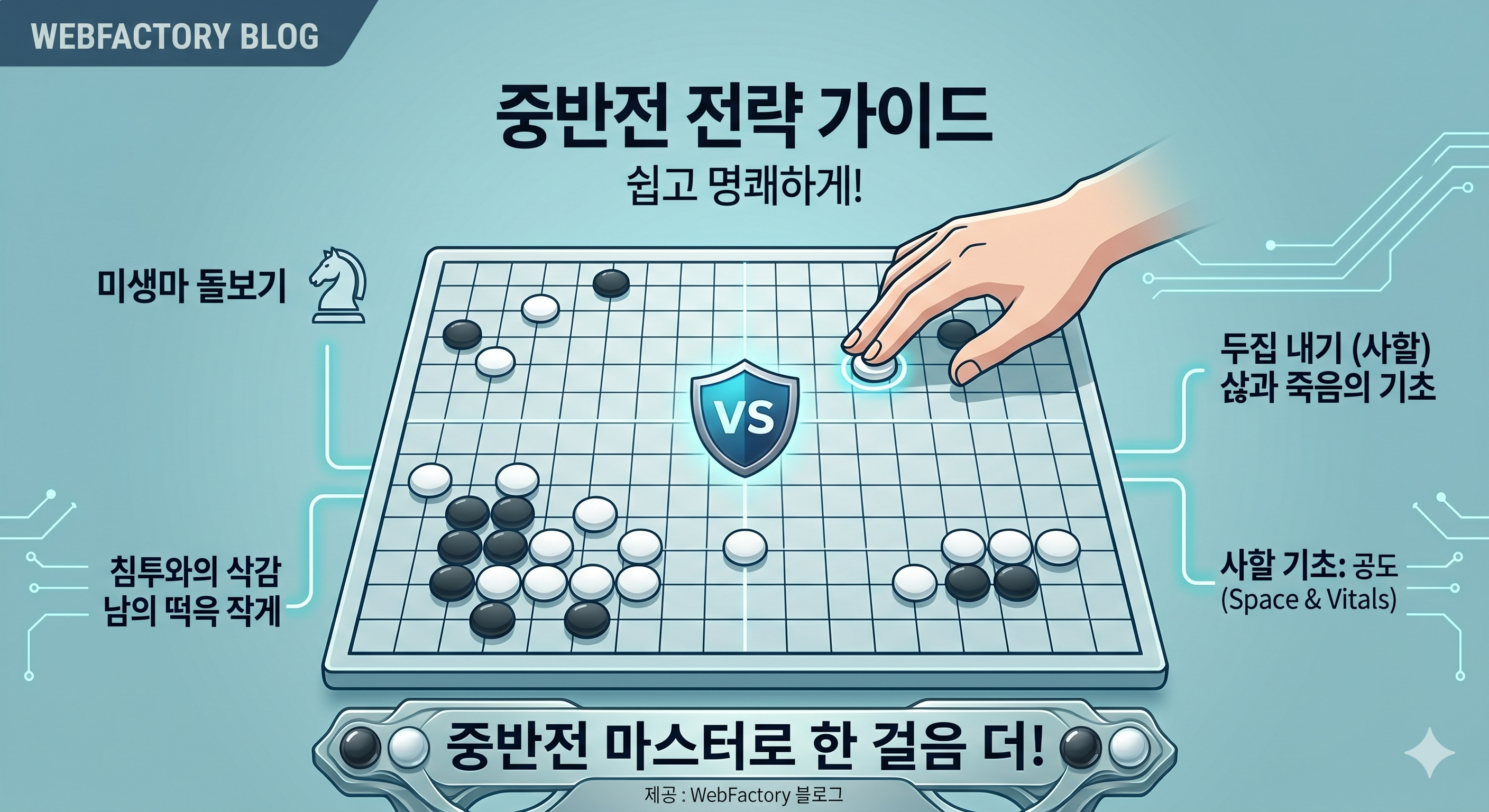 포석 그 이후, 승부를 결정짓는 중반전 핵심 전략