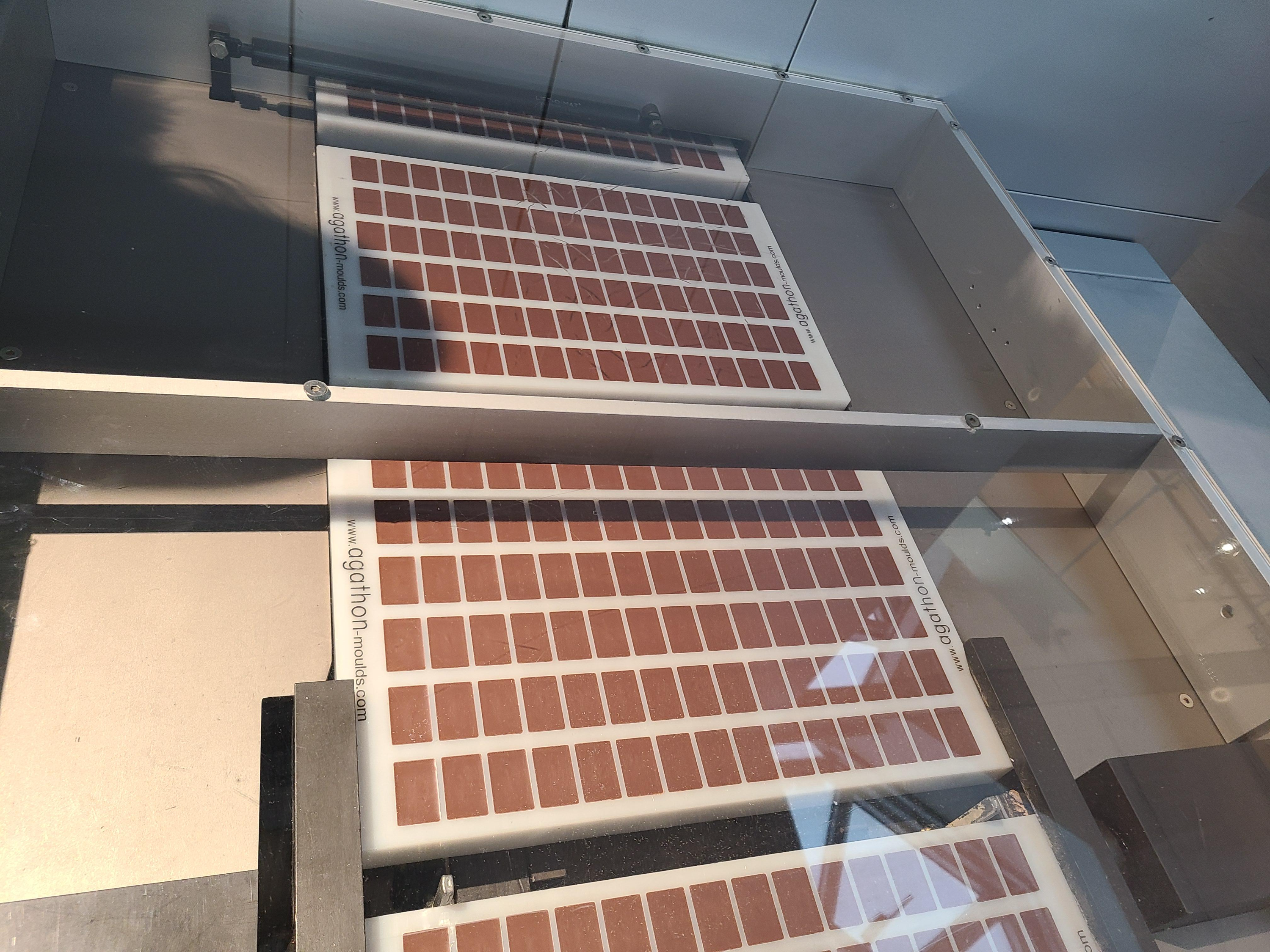 쾰른 임호프 초콜릿박물관 초콜릿 틀