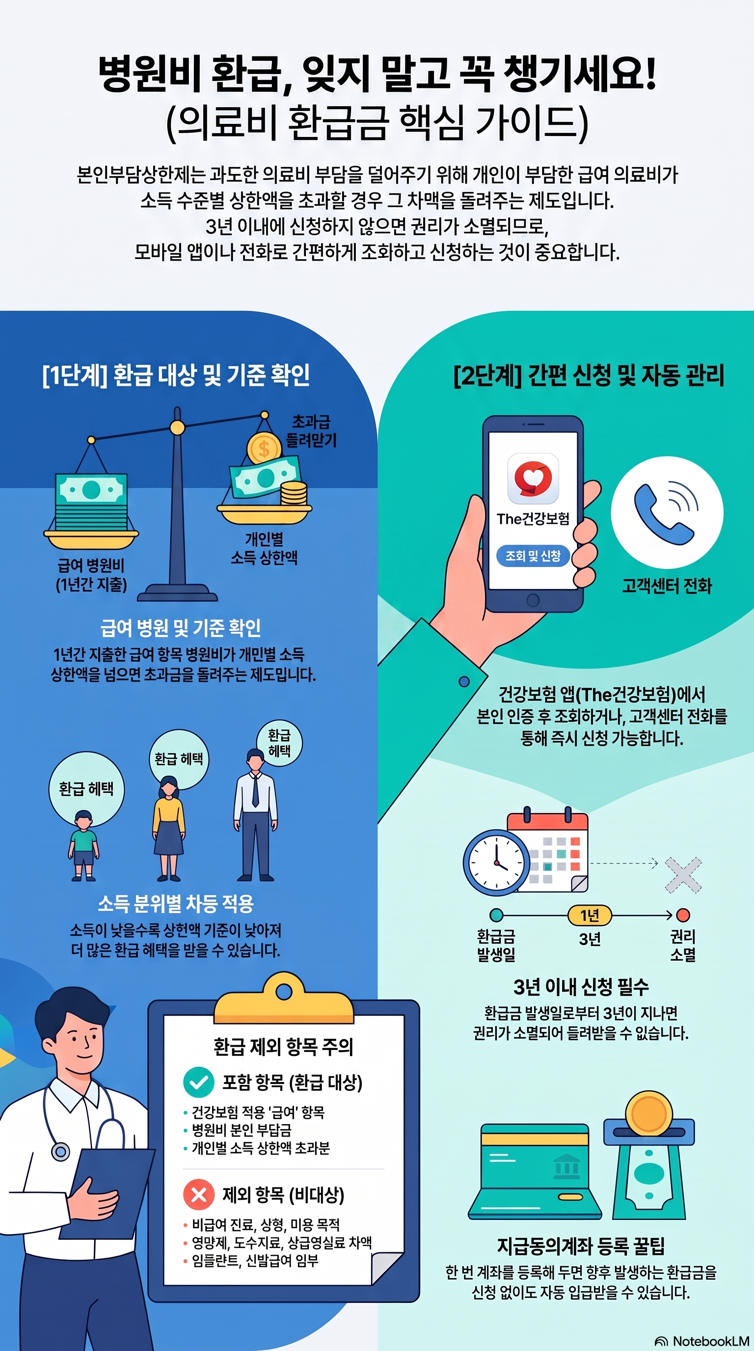 의료비환급금 신청 방법
