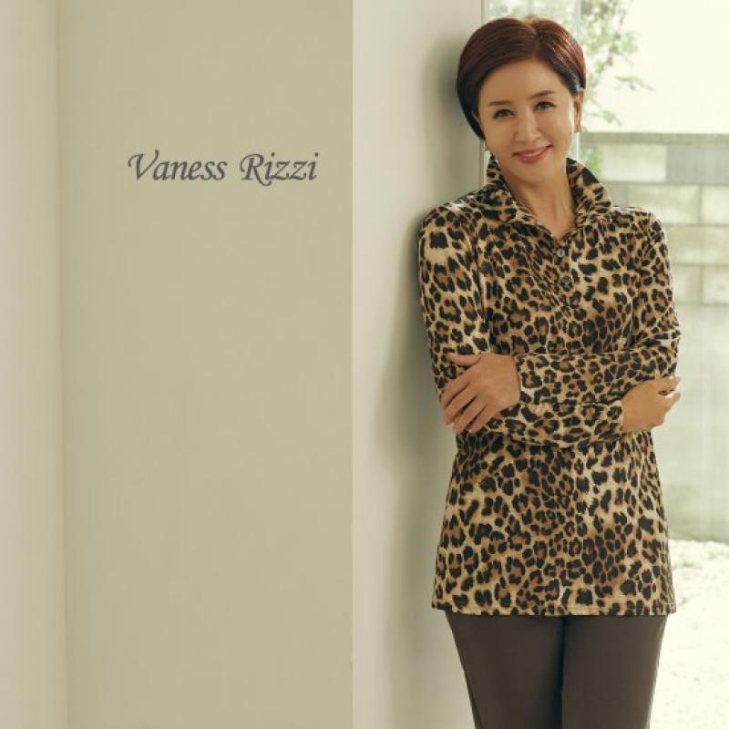 바네사리찌 데일리 블라우스 호피