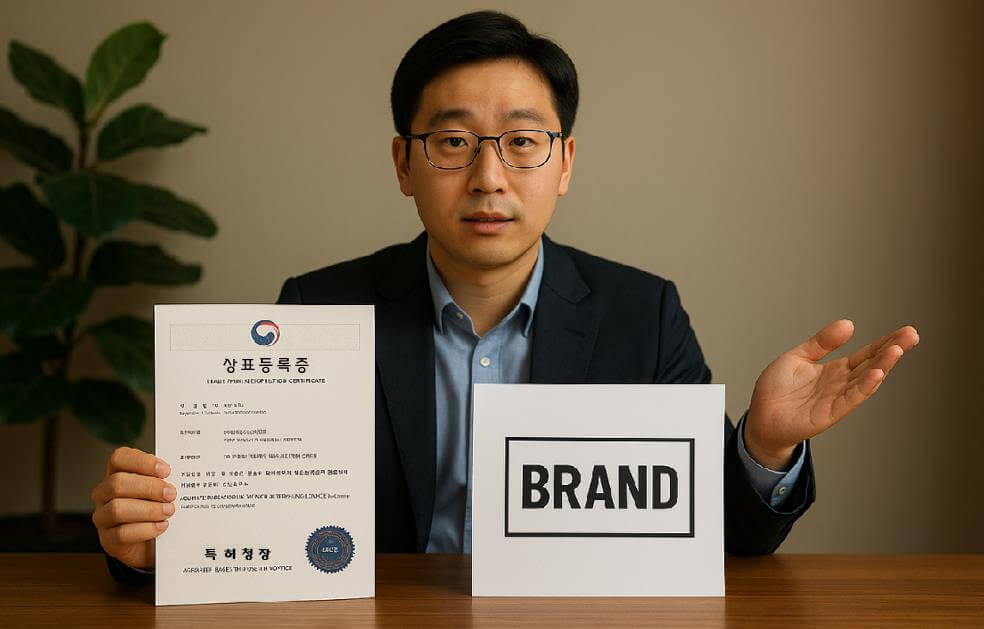 상표 등록 준비 체크리스트를 확인하는 창업자