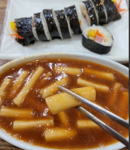 마늘떡볶이