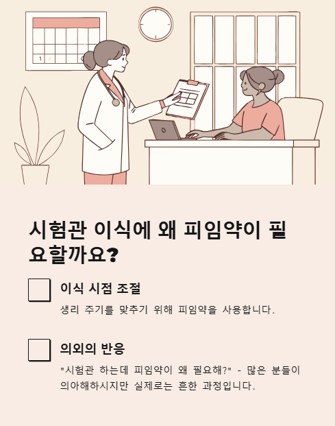 시험관 이식에 왜 피임약이 필요할까요?