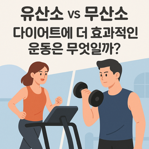 유산소 무산소 운동법 이미지