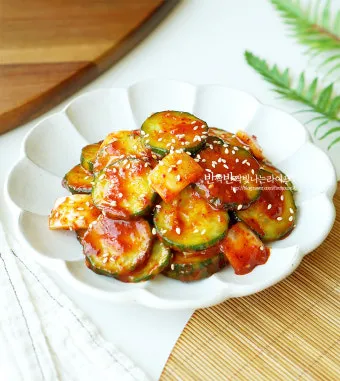 오이무침 레시피 재료 비율 황금 조합 소개_5