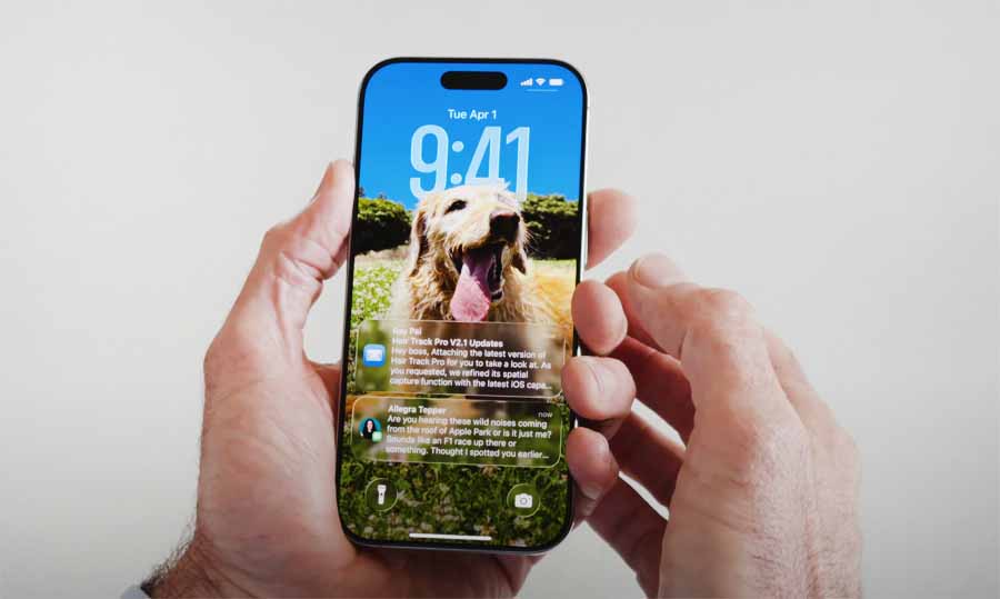 잠금화면 시계 크기 유동적 변화