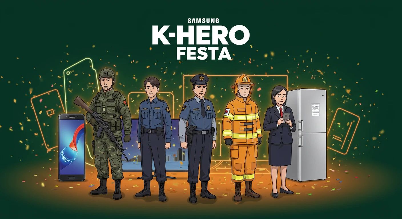 삼성전자-K-히어로-페스타-군인-경찰-소방관-50%-할인