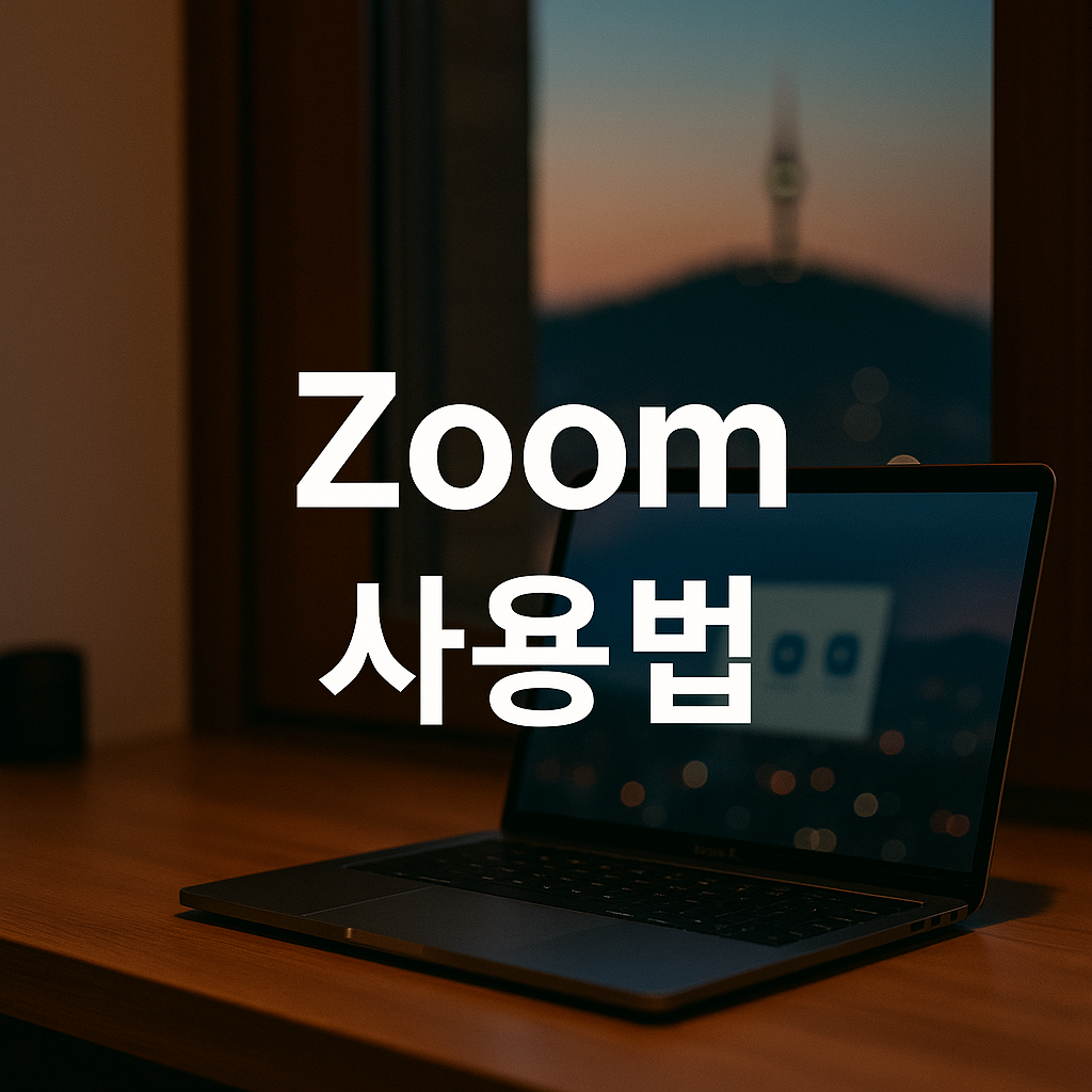 Zoom 사용법 완전 정복 가이드
