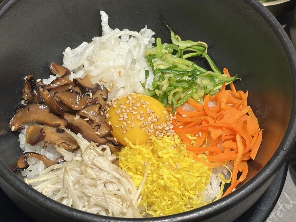 봄동 비빔밥 채소준비