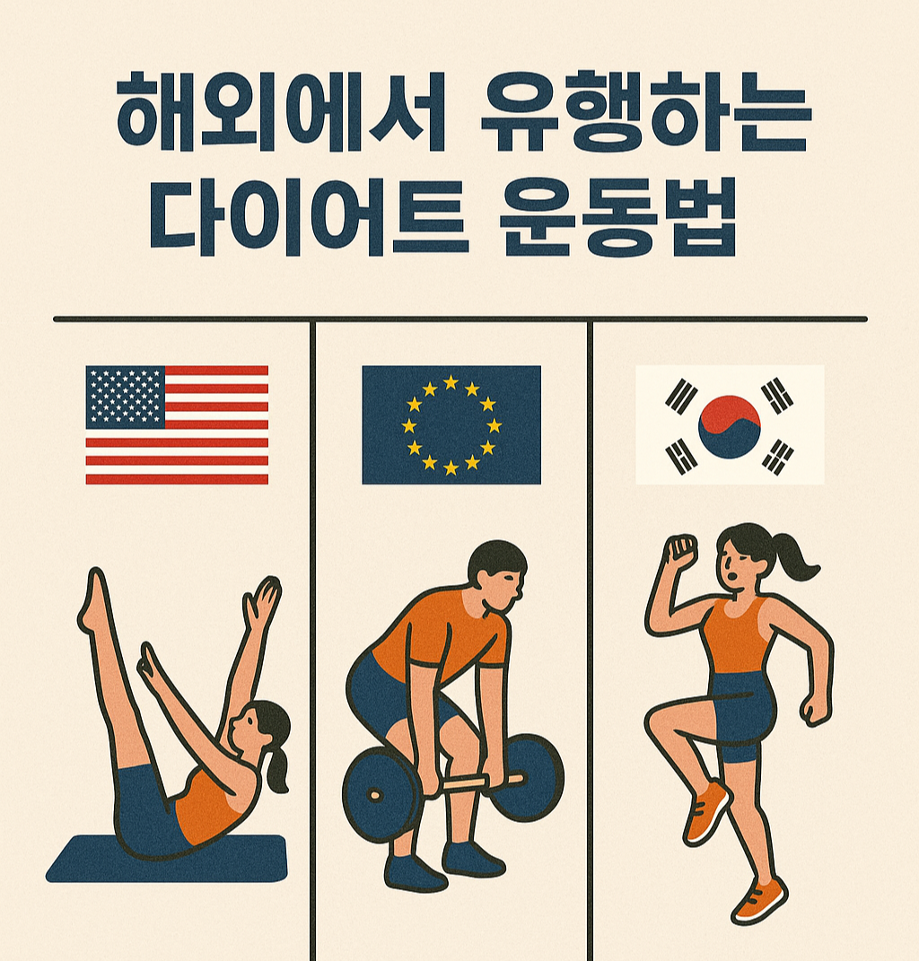 해외에서 유행하는 다이어트 운동법