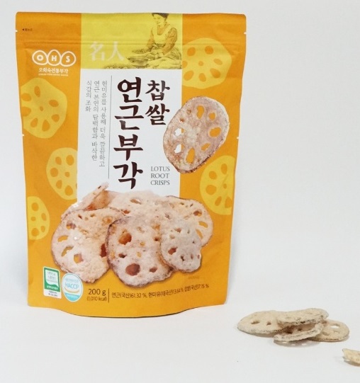 찹쌀연근부각