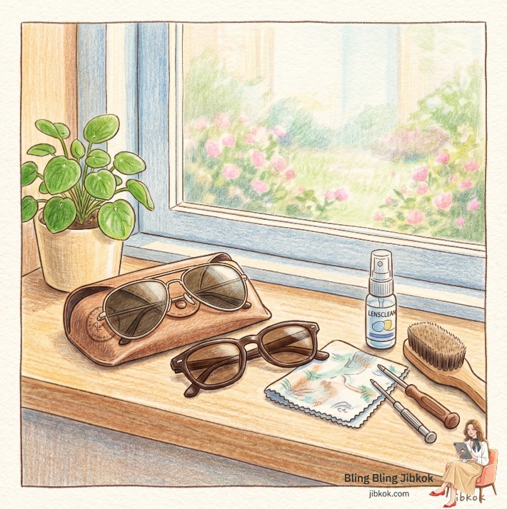 선글라스 렌즈 교체 및 관리법(Seasonal Sunglasses Lens Care Guide)