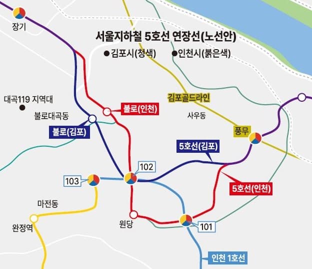지하철 5호선 연장