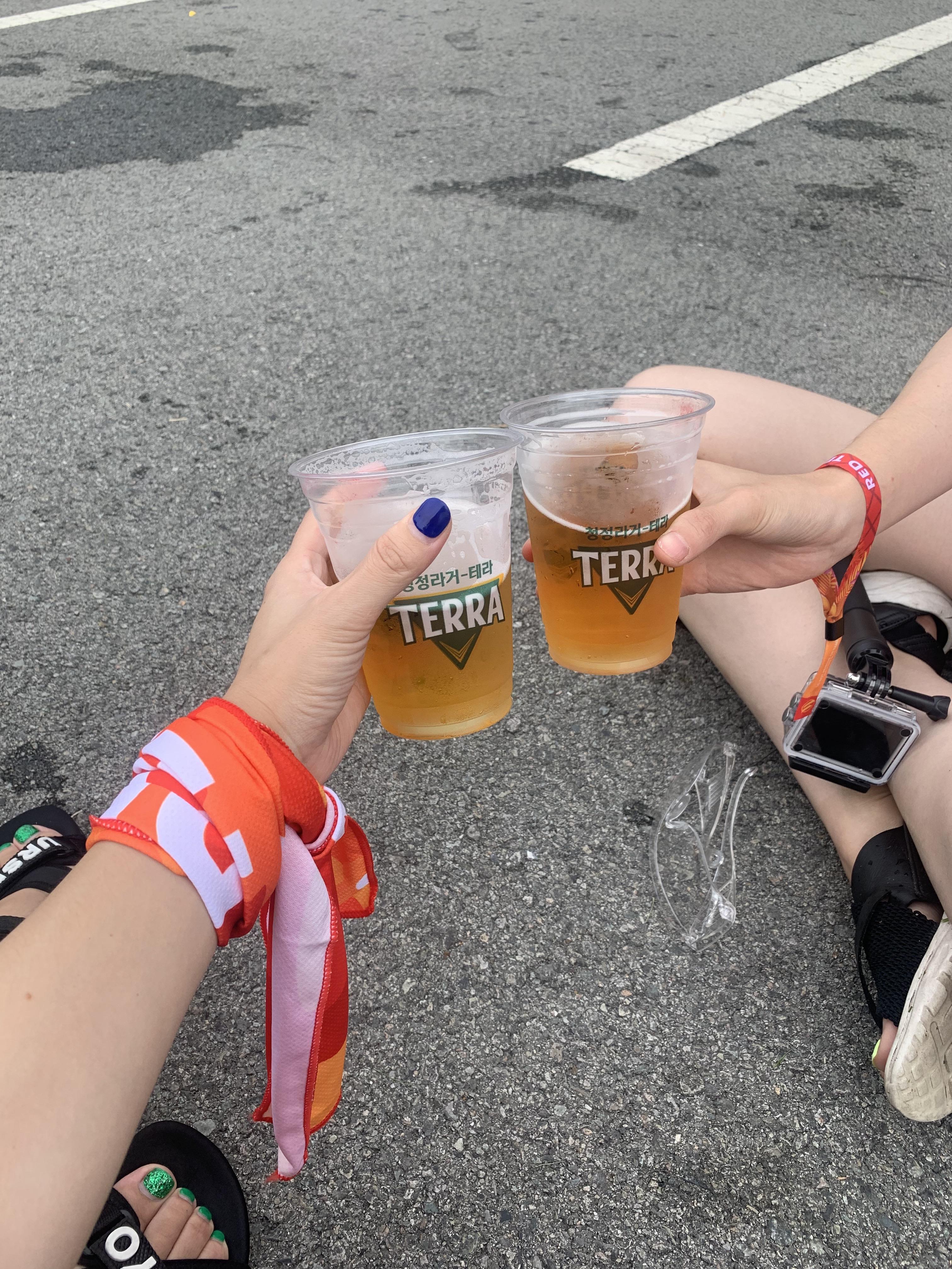 워터밤에서_마신_맥주
