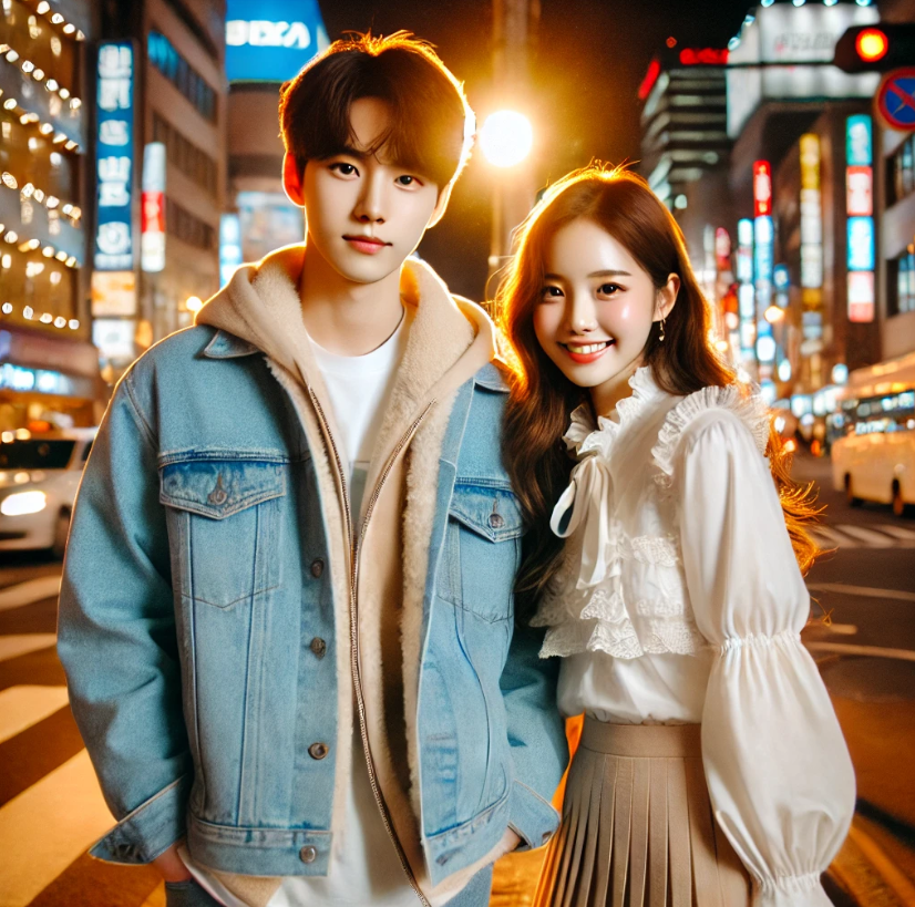 대구 동성로 크리스마스 조명거리