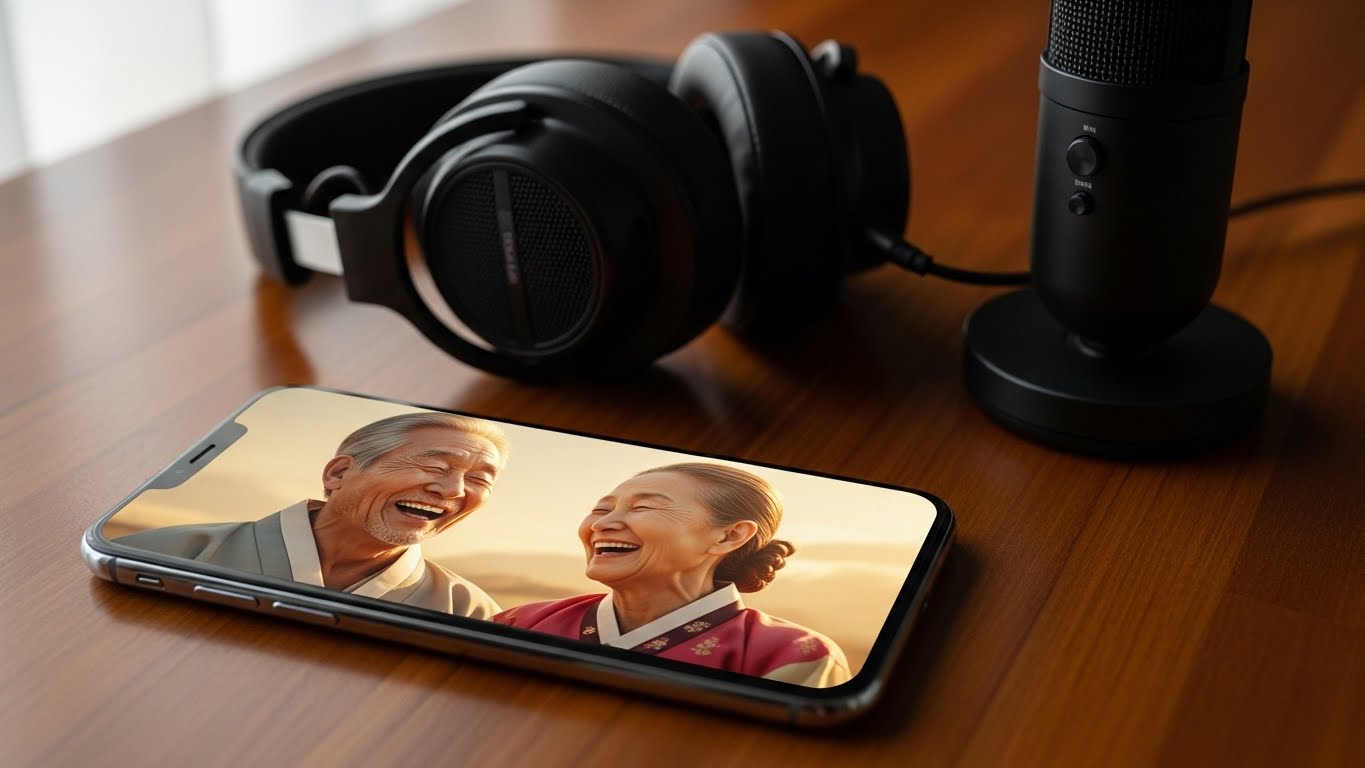 AI 영상 생성 기술을 활용하여 제작된 시니어 타겟의 고퀄리티 숏폼 드라마 콘텐츠