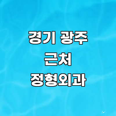 경기도 광주 정형외과