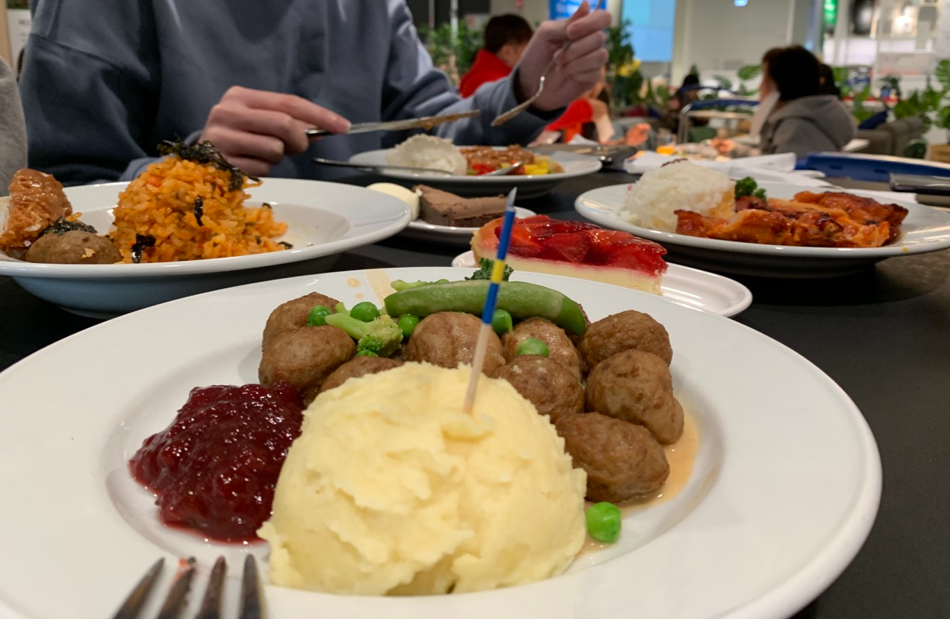 이케아 레스토랑 메뉴