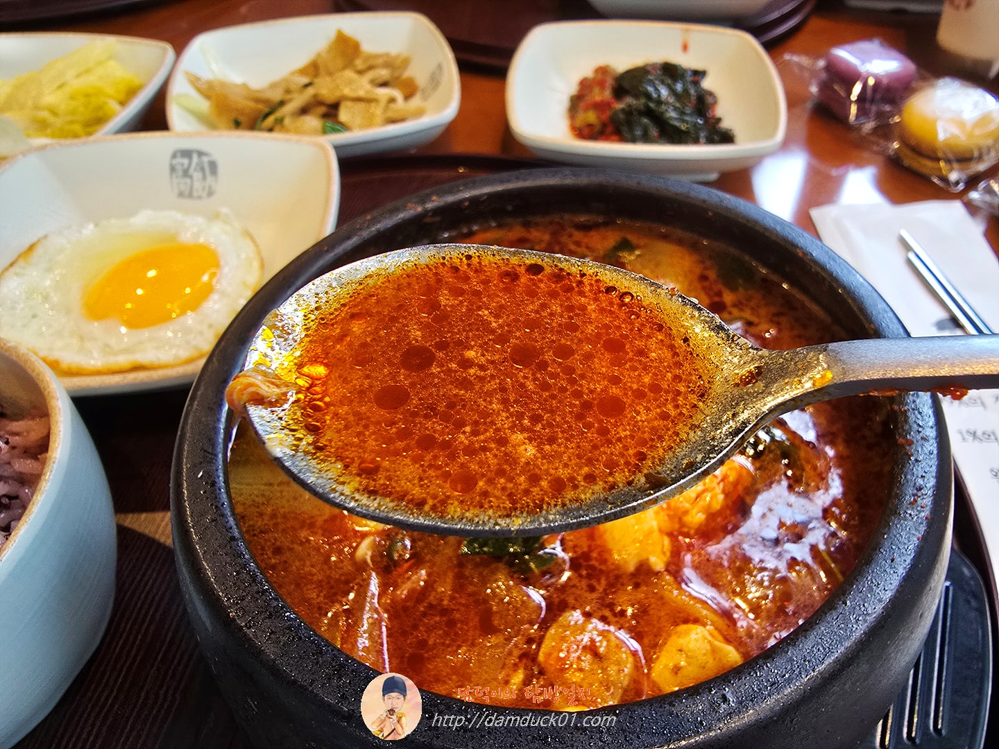 찌개정식 (순두부찌개)