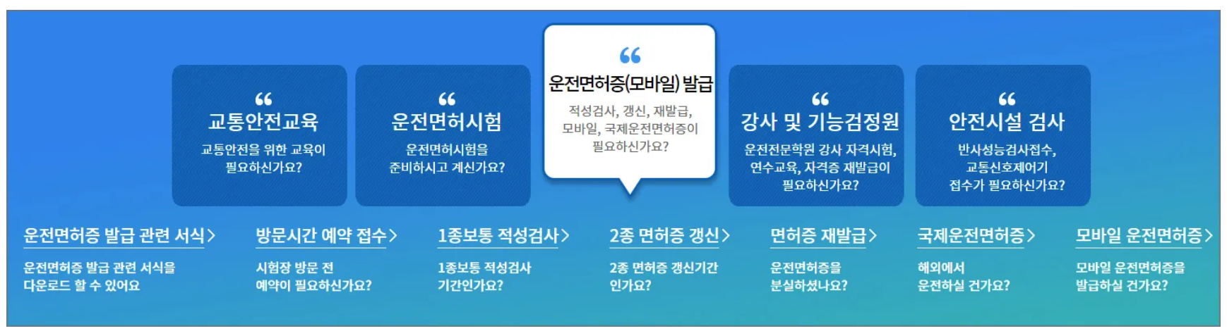 운전면허증-갱신-온라인신청