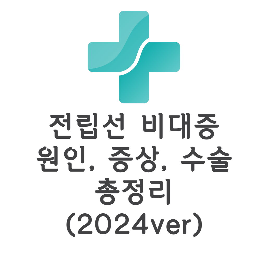 전립선 비대증 원인, 증상, 수술 총정리 (2024ver)
메인 키워드