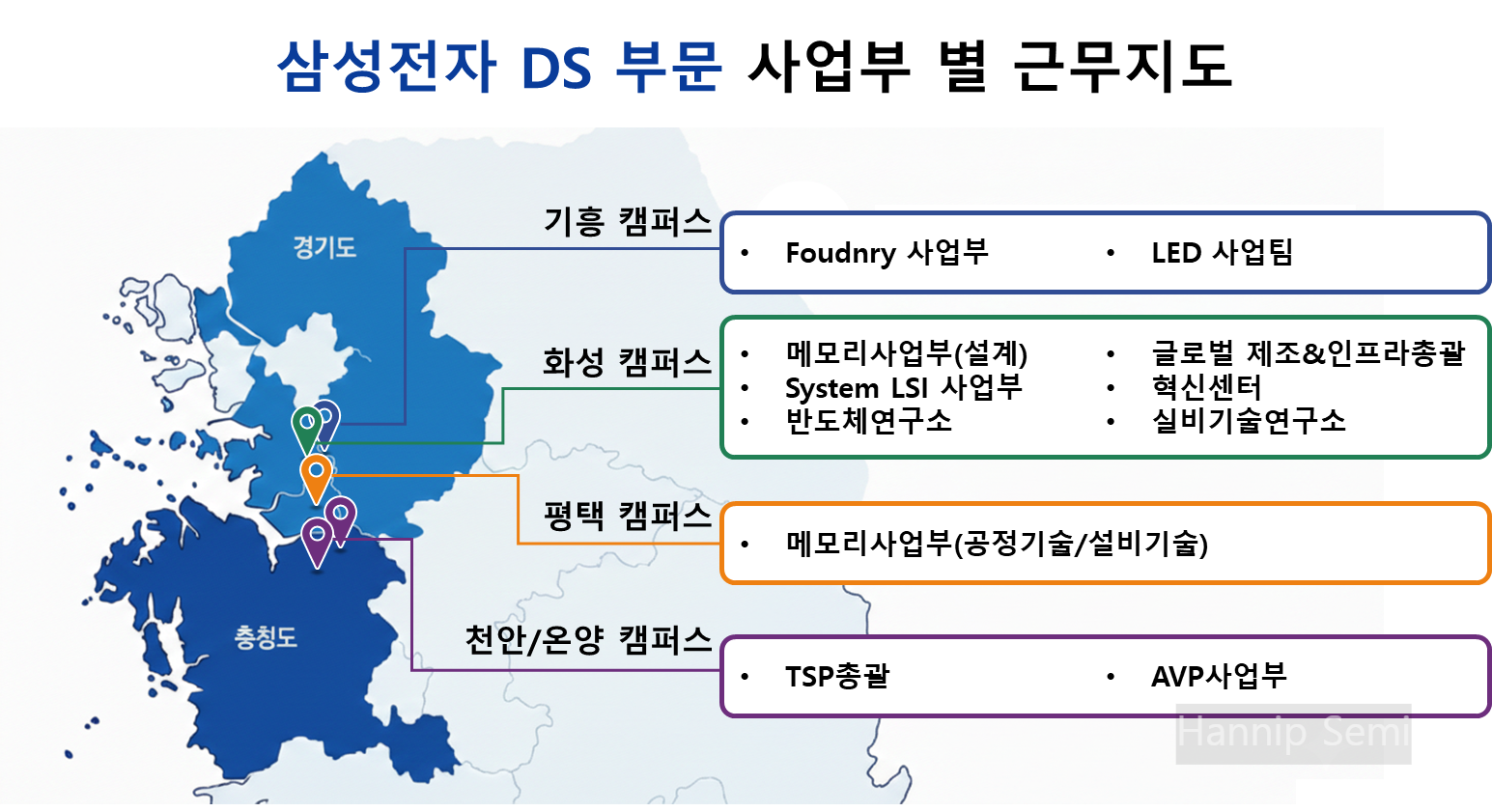 삼성전자 근무지