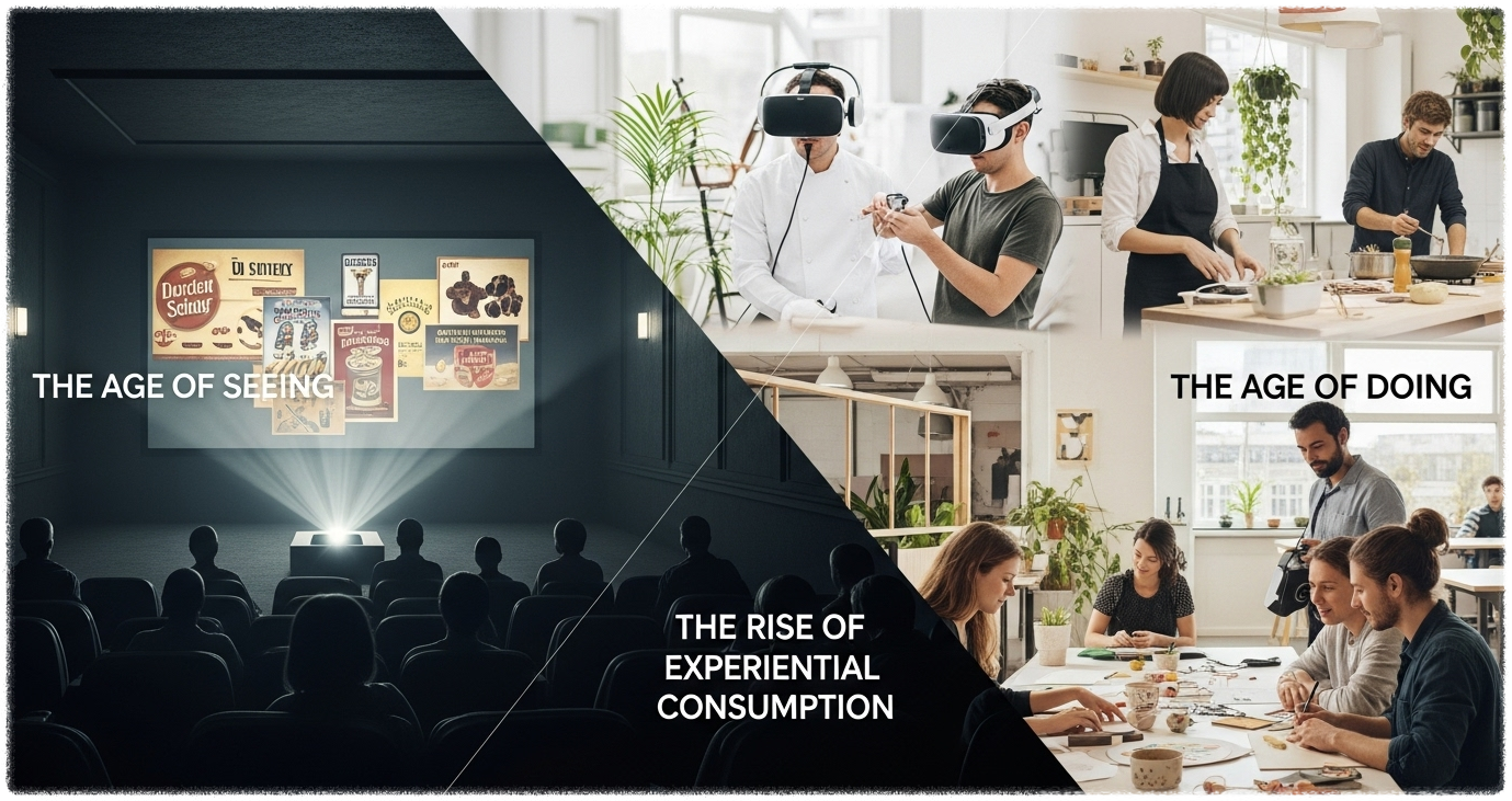 체험형 소비의 부상 – 보는 시대에서 ‘직접 해보는 시대’로 : 코시팅(KST)