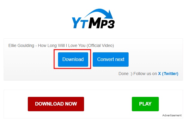 ytmp3 음원