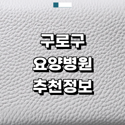 서울 구로구 요양병원