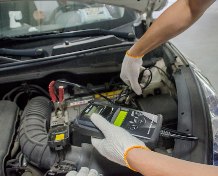 장마철-차량용 배터리