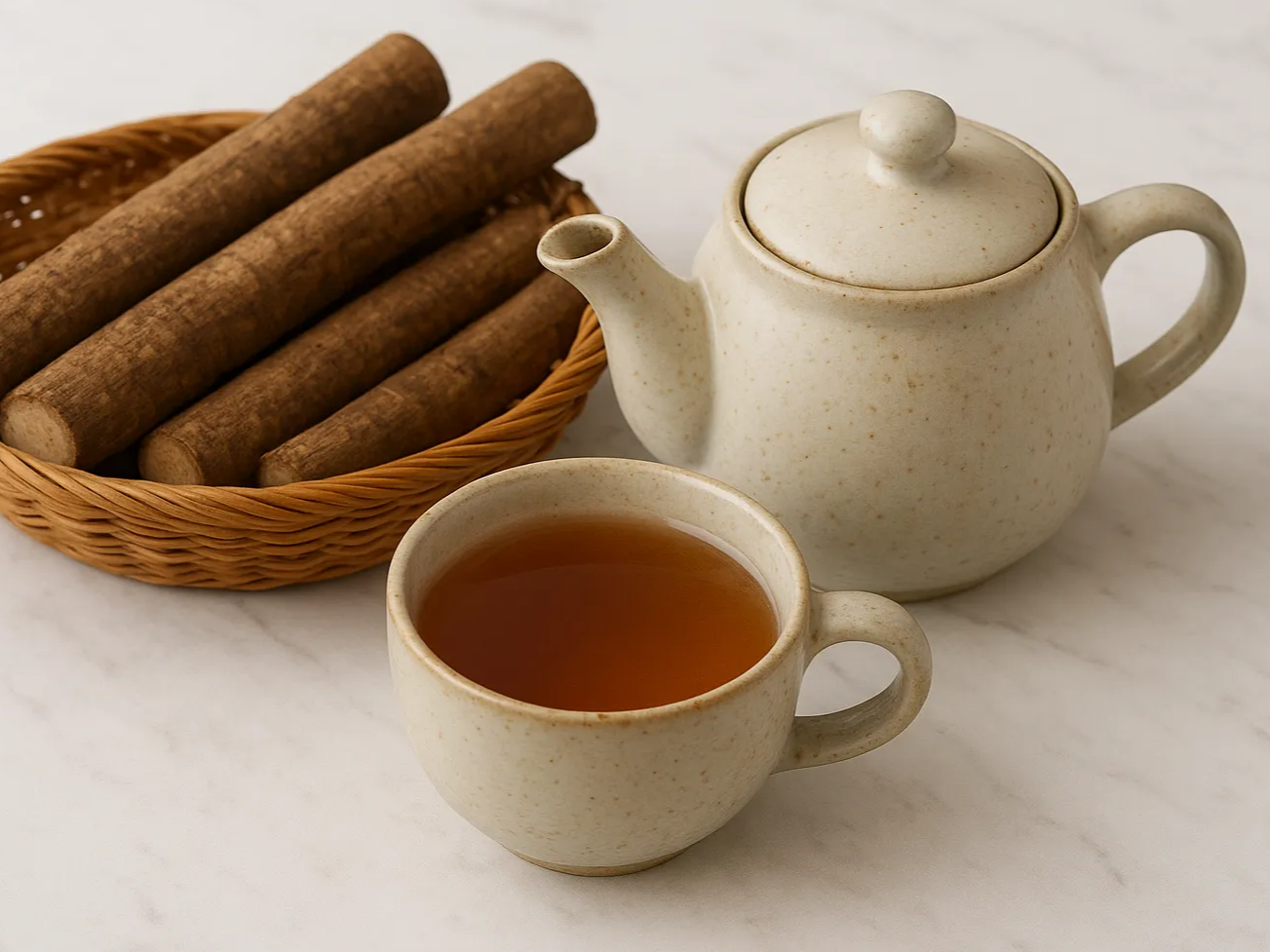 혈당 조절에 좋은 우엉차