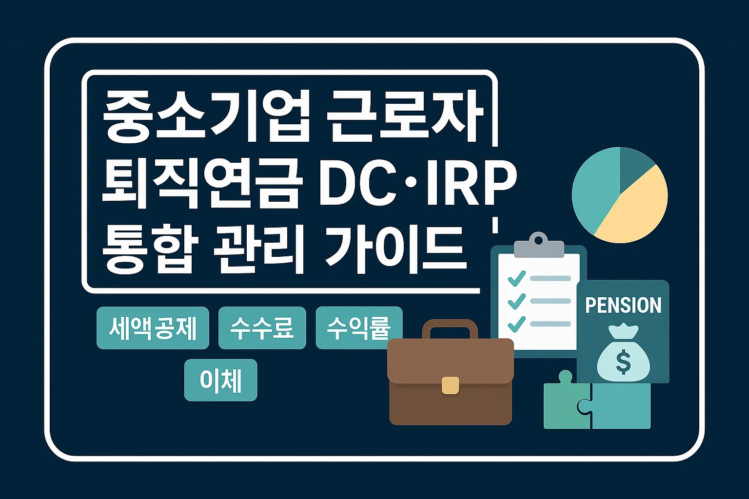 중소기업 근로자 퇴직연금 DC·IRP 통합 관리 가이드