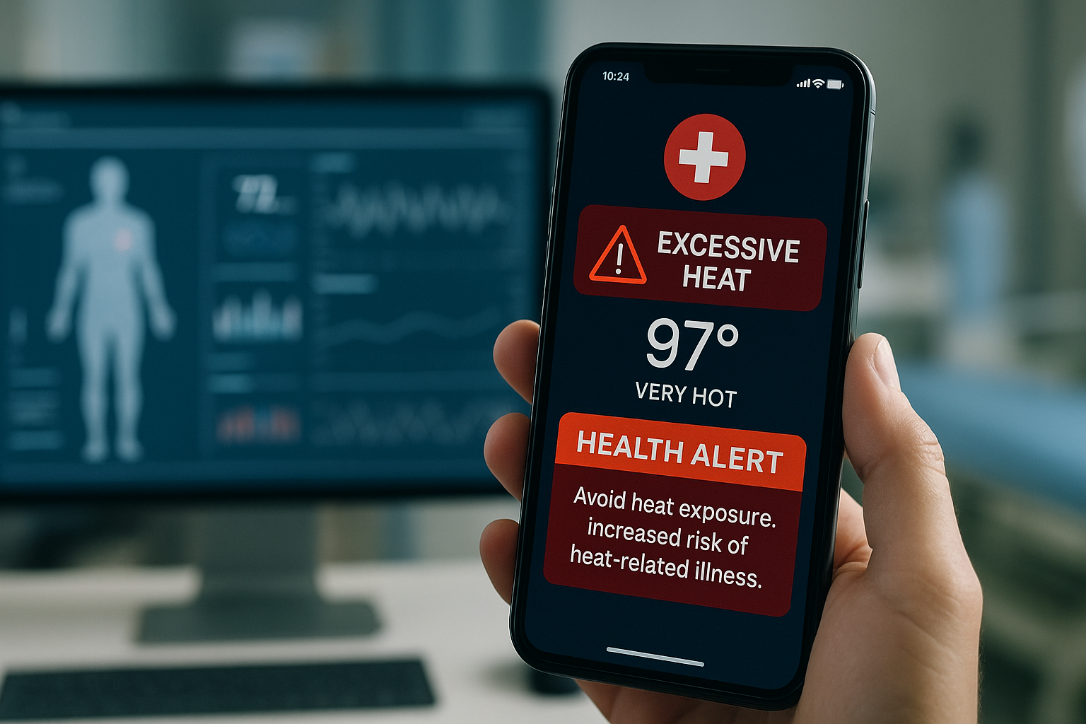 "기후 변화 대응: 환경 변화와 폭염의 상관관계 "에 대한 이미지입니다.