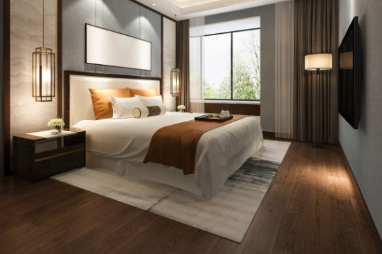 미국 호텔 내부 사진입니다.