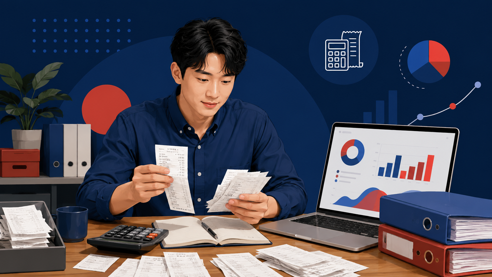 개인사업자 종합소득세 절세 방법과 필요경비·증빙을 설명하는 대표이미지