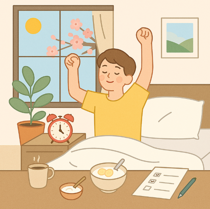 아침 루틴 만들기