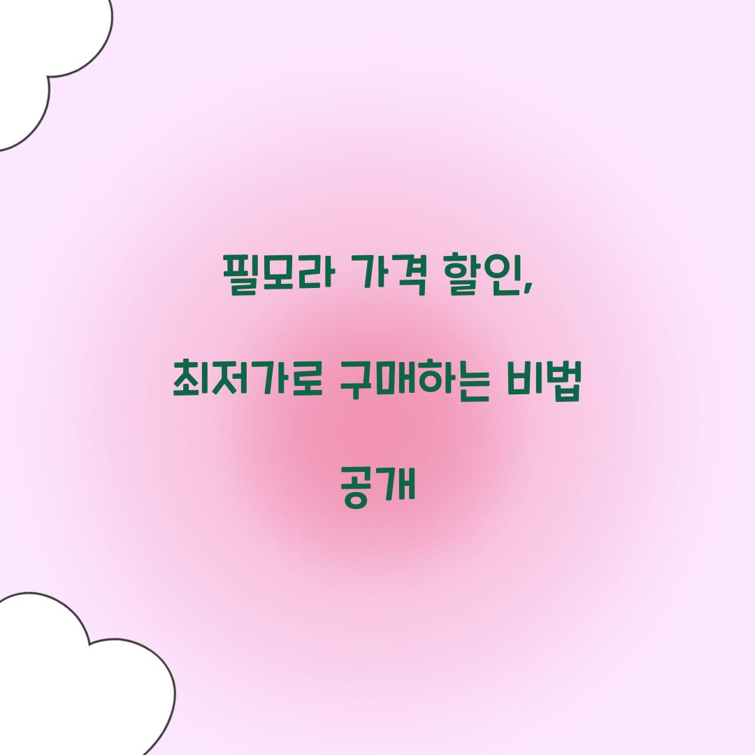 필모라 가격 할인