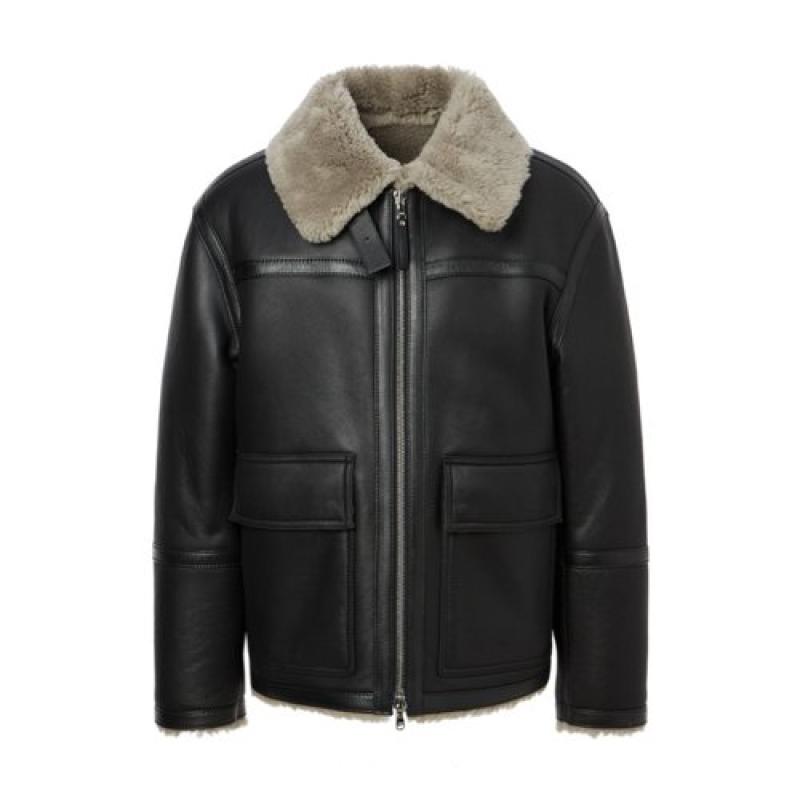 헤지스 남성 프리미엄 양가죽 무스탕