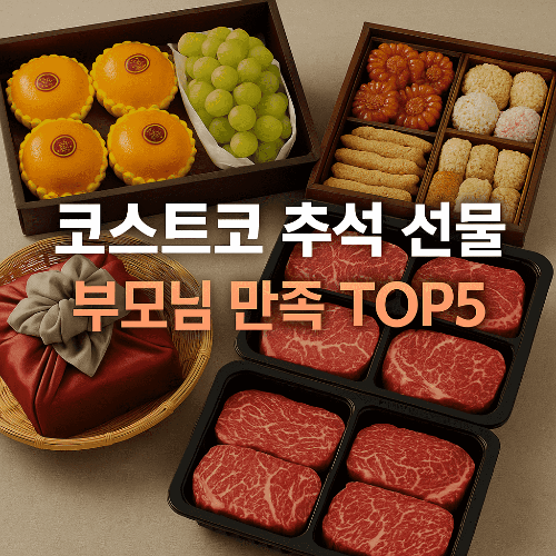 부모님 선물로 코스트코 추석 선물 추천 5가지