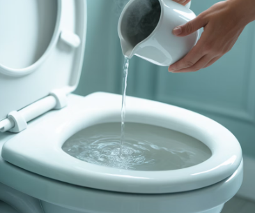 변기 막힌 것 쉽게 뚫는 법