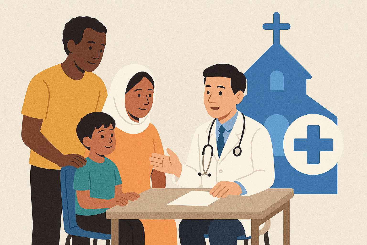 다문화가정을 위한 무료 진료 가능한 교회