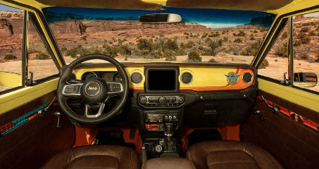 3. 지프 체로키 4xe 콘셉트 인테리어