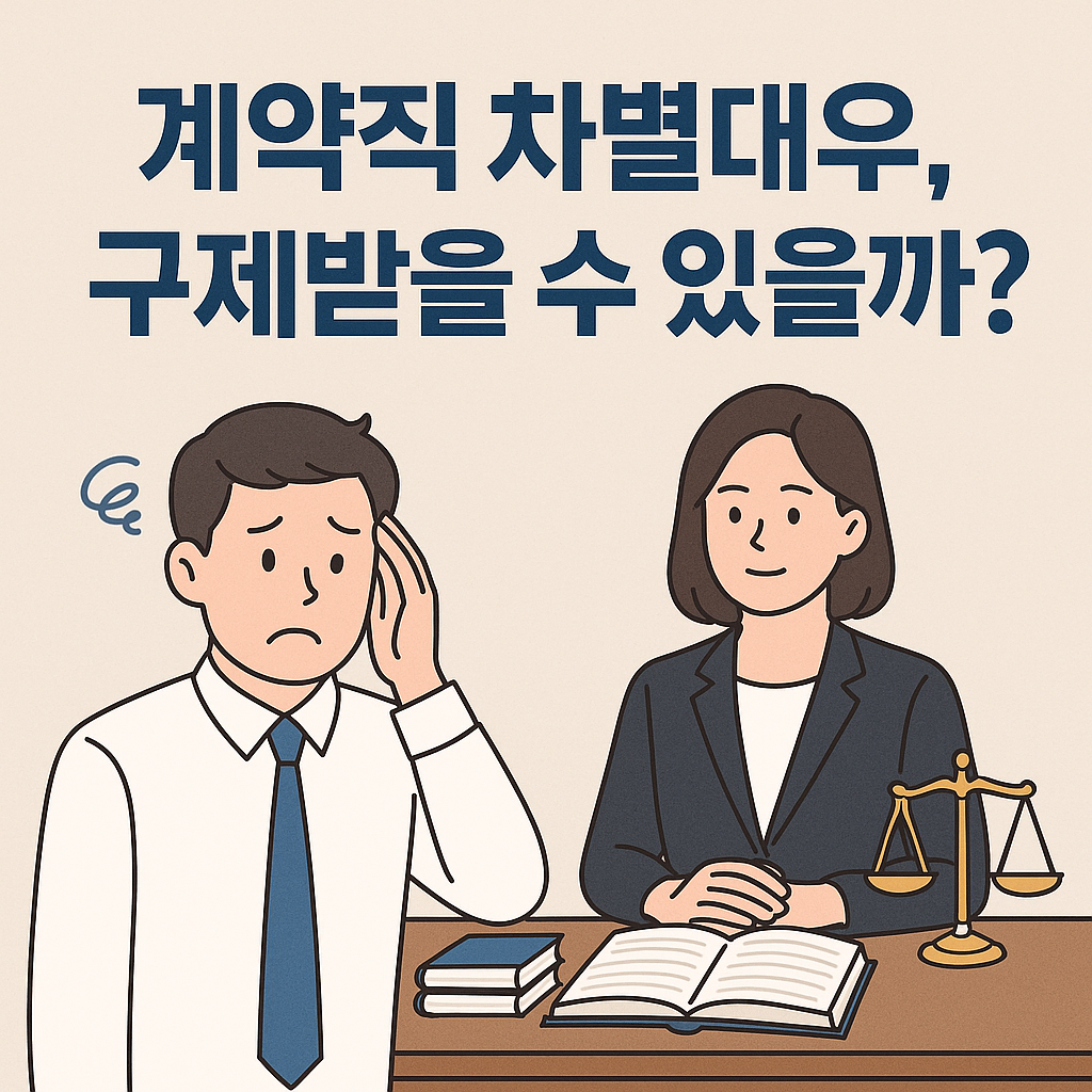 계약직 차별대우, 도움받을 수 있을까?