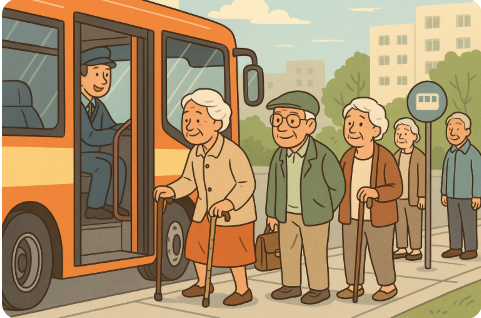 노인 교통비 지원 정책
