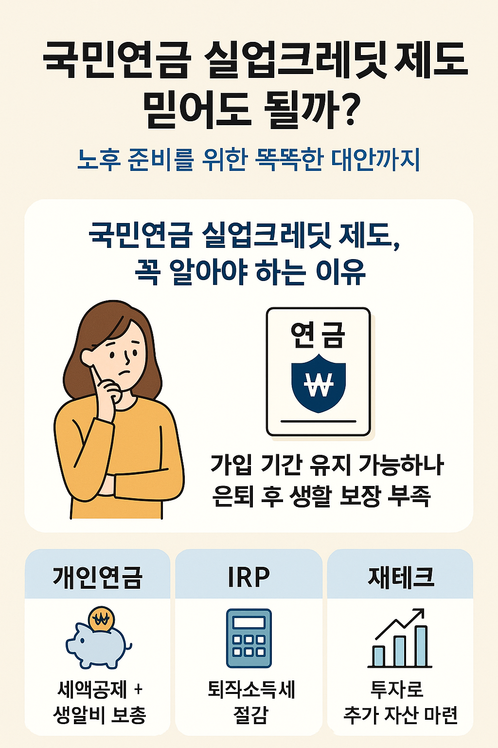 국민연금 실업크레딧 제도